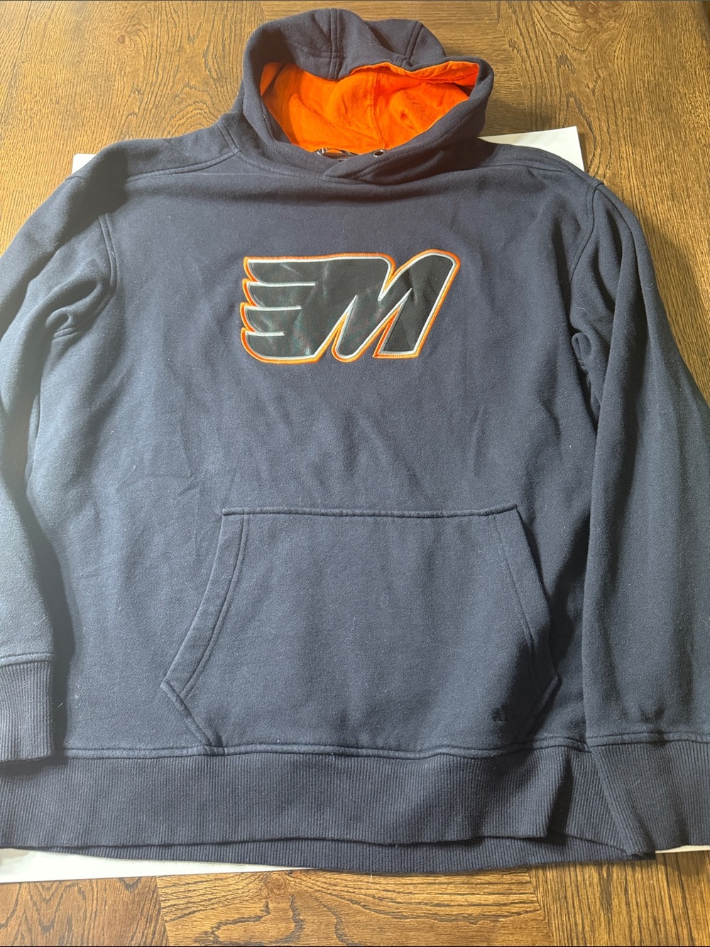 Midland Flyers Hoodie blue men size large
